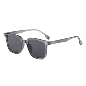 2024 Retro Square Sunglasses – High-Quality Classic Shades (Gray Gray) for Men & Women